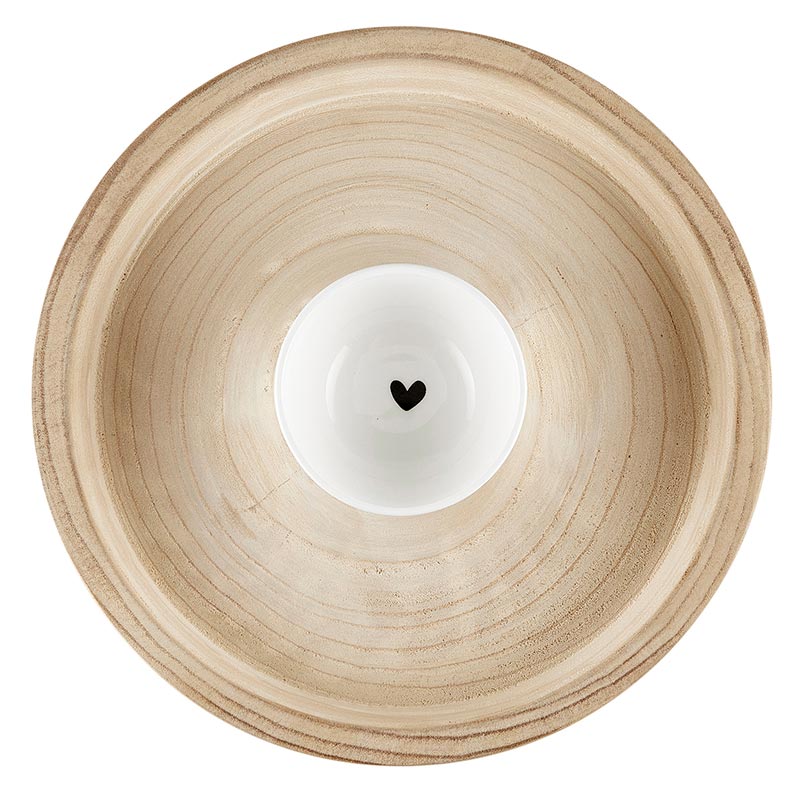 Heart Chip & Dip Holder