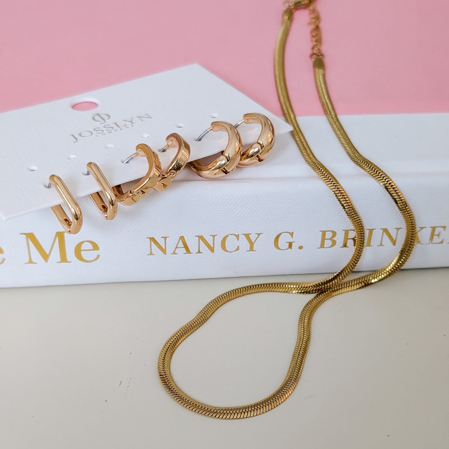 Mini Hoop Gold Plated Earrings