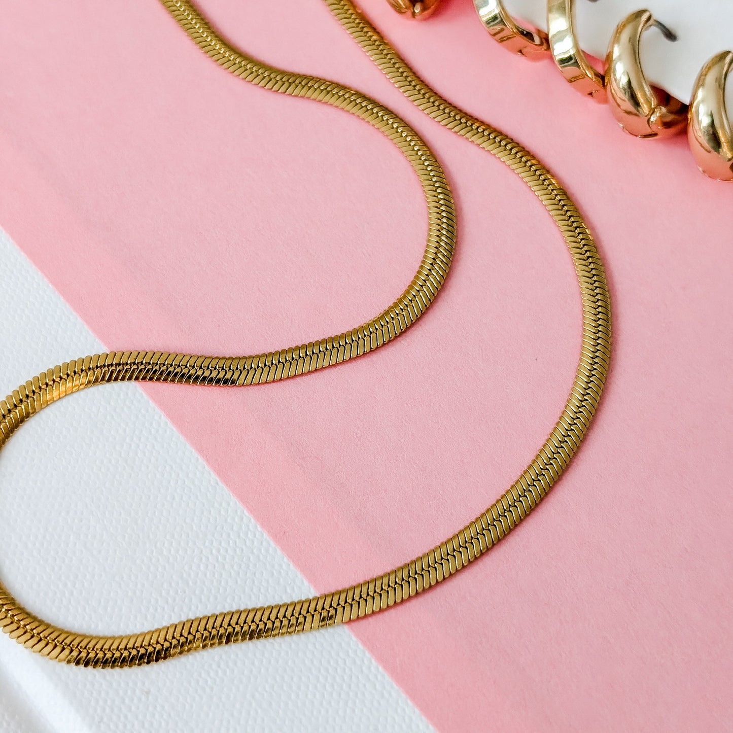 Waterproof Gold Plated Necklace