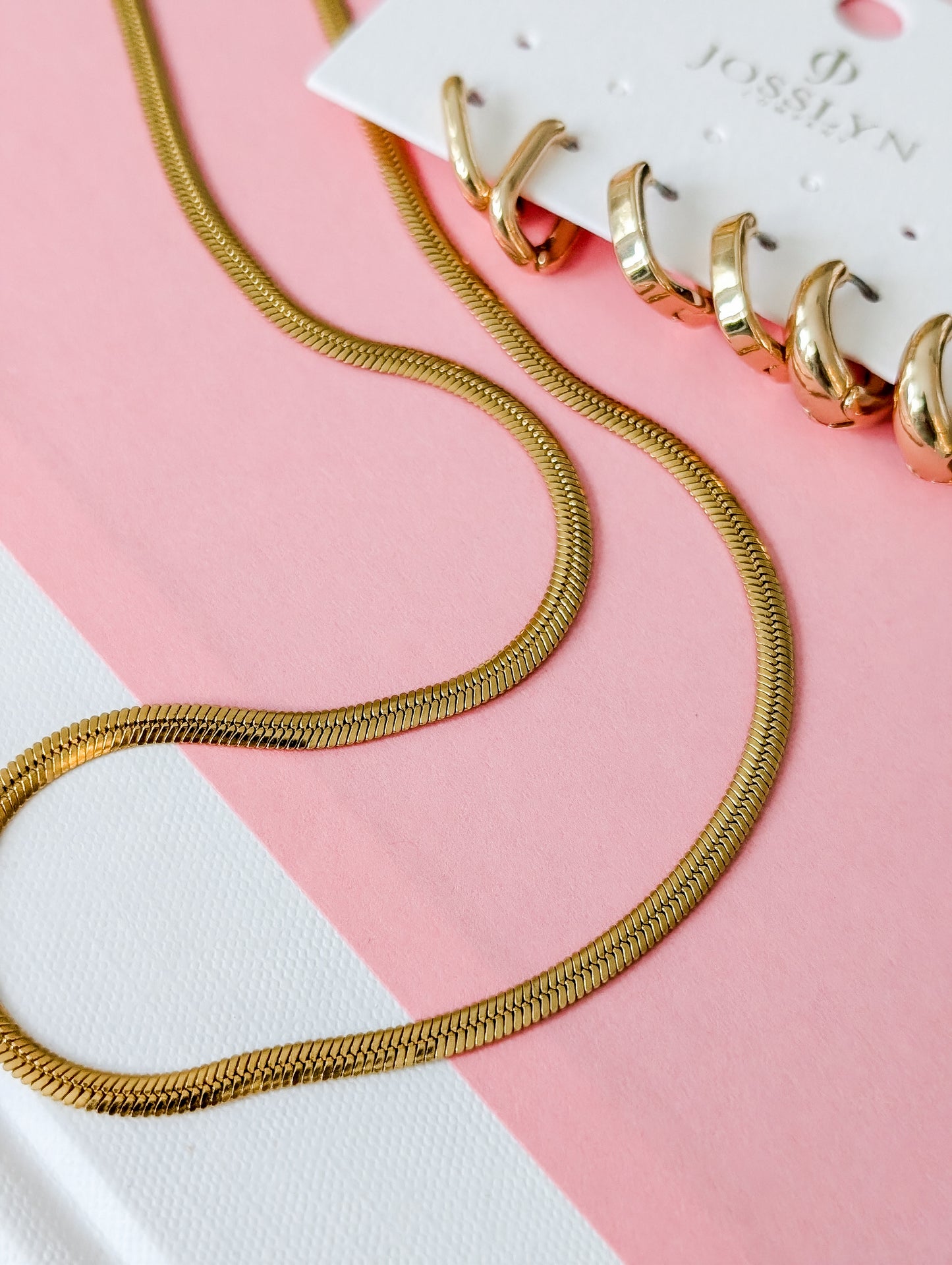 Mini Hoop Gold Plated Earrings