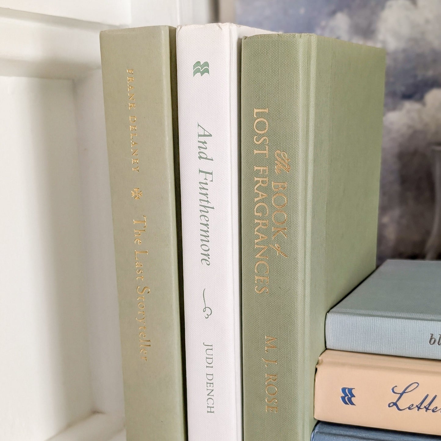 Pastel Green and Ivory Book Set