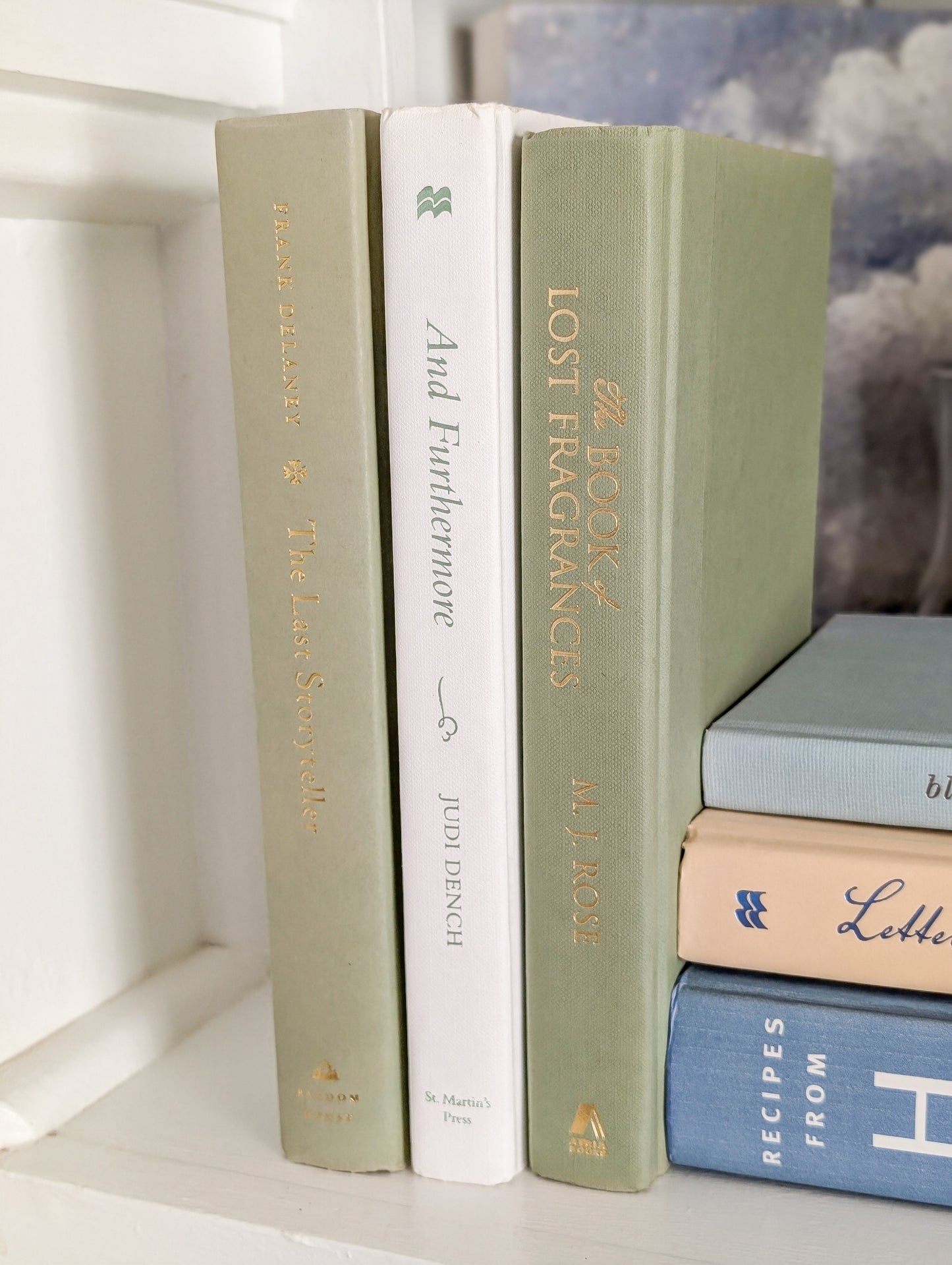 Pastel Green and Ivory Book Set